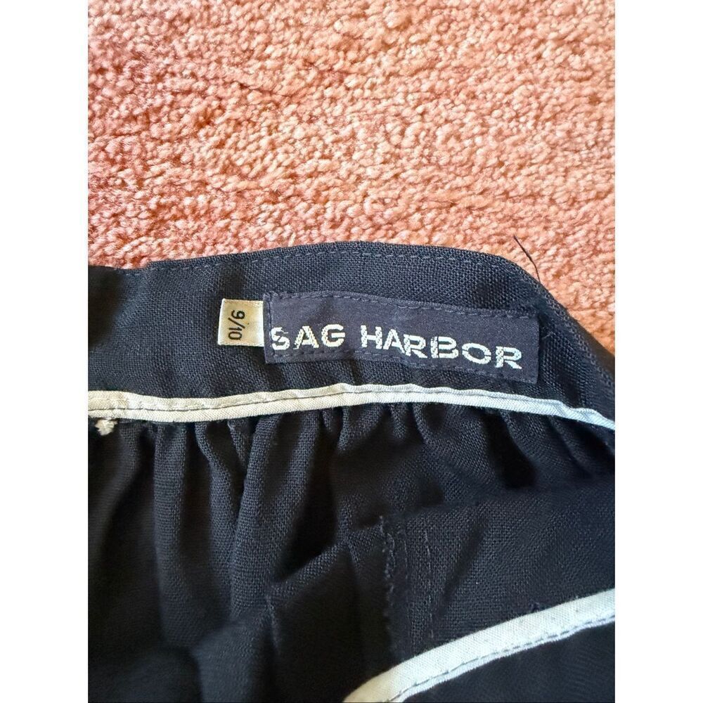 Sag Harbor Vintage High Waist Midi Skirt Dark Charcoal Gray Size 9/10 - Picture 3 of 10